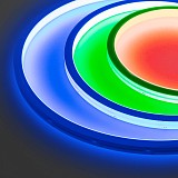 Светодиодная лента Arlight герметичная MOONLIGHT-TOP-B84-13x12mm 24V RGB (12 W/m, IP67, 5m, wire x2)