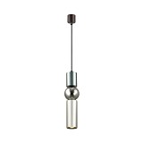 Подвесной светодиодный светильник Odeon Light SAKRA L-VISION 4070/5L серый 90 мм