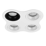 Встраиваемый светильник Lightstar Domino D64607060606 белый