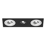 Встраиваемый светильник Lightstar Intero 16 i537600706 чёрный