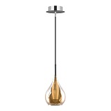 Светильник Lightstar Pentola 803033 янтарный 120 мм