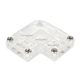 Коннектор угловой для ленты ARL-50000PV (15.5x6mm) прозрачный