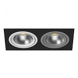 Встраиваемый светильник Lightstar Intero 111 i8270609 чёрный WG