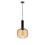 Светильник Loft IT Iris 2071-B+BL чёрный 200 мм