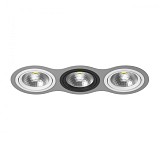 Встраиваемый светильник Lightstar Intero 111 i939060706 серый WBW