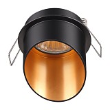 Встраиваемый светильник Novotech BUTT 370435 чёрный