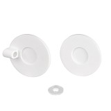 Заглушка ARL-MOONLIGHT-ROUND-40-CAP-SIDE-L-SET-WH