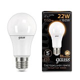 Лампа светодиодная E27 22W 3000К матовая 102502122
