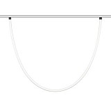 Магнитный светильник MAG-ORIENT-TUBE-ELASTIC-2620-R30-L2500-35W Day4000 (BK, 360 deg, 48V)
