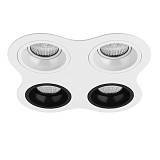 Встраиваемый светильник Lightstar Domino D64606060707 белый