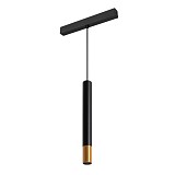 Магнитный светильник MAG-SPOT-HANG-25-R30-5W Day4000 (BK-GD, 45 deg, 24V)