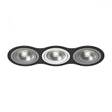 Встраиваемый светильник Lightstar Intero 111 i937090609 чёрный GWG