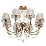 Люстра потолочная MW-Light Федерика 684011608 320Вт 75см