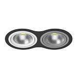 Встраиваемый светильник Lightstar Intero 111 i9270609 чёрный WG