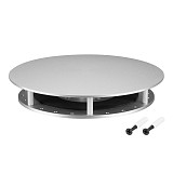 Крепление MOONLIGHT-BASE-ROUND-D25-L Silver