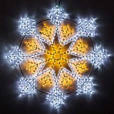 Фигура ARD-SNOWFLAKE-M12-900x900-576LED White/Warm (230V, 36W)