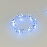 Светодиодная гирлянда ARD-DEW-HOME-2000-CLEAR-20LED-STD Blue (3V, Battery Pack)