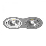 Встраиваемый светильник Lightstar Intero 111 i9290609 серый WG