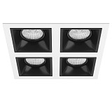 Встраиваемый светильник Lightstar Domino D54607070707 белый