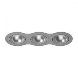 Встраиваемый светильник Lightstar Intero 111 i939090909 серый GGG