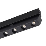 Магнитный светильник MAG-DOTS-FOLD-25-S1004-30W Day4000 (BK, 30 deg, 24V)