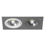 Встраиваемый светильник Lightstar Intero 111 i8290609 серый WG
