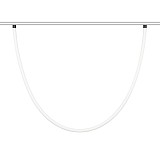 Магнитный светильник MAG-ORIENT-TUBE-ELASTIC-R25-L2500-35W Day4000 (BK, 360 deg, 48V, DALI)