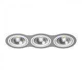 Встраиваемый светильник Lightstar Intero 111 i939060606 серый WWW