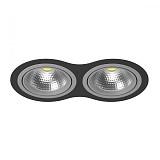 Встраиваемый светильник Lightstar Intero 111 i9270909 чёрный GG