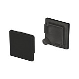 Заглушка SL-KANT-H16 SQUARE BLACK глухая