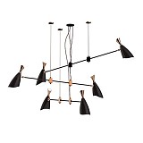 Люстра подвесная Duke 12087 Black
