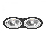 Встраиваемый светильник Lightstar Intero 111 i9270606 чёрный WW