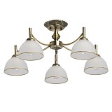 Люстра потолочная MW-Light Olimp 318015605 200Вт 68см