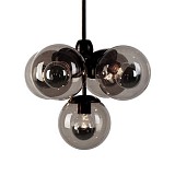 Подвесная люстра Modo Chandelier 5 Globes Black