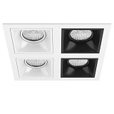 Встраиваемый светильник Lightstar Domino D54606060707 белый