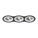 Встраиваемый светильник Lightstar Intero 111 i937060606 чёрный WWW