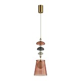 Подвесной светильник Odeon Light Amore 5411/18LA красный