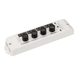 Контроллер SMART-K60-RGBW-SUF (12-24V, 4x4A, 2.4G)