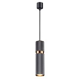 Подвесной светодиодный светильник Odeon Light AFRA L-VISION 4743/5L серый