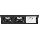 Встраиваемый светильник Lightstar Domino D537070706 чёрный