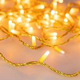 Светодиодная гирлянда ARD-STRING-CLASSIC-10000-YELLOW-100LED-MILK-FLASH Yellow (230V, 7W)