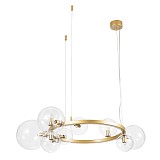 Подвесная люстра Arte Lamp VINCENT A7790SP-10GO золото