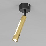 Светодиодный светильник Eurosvet Strong 20084/1 LED чёрный-золото