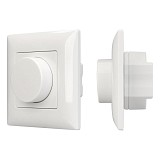 Панель SMART-P14-DIM-IN White (230V, 3A, 0-10V, Rotary, 2.4G)