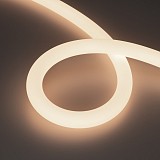 Светодиодная лента Arlight герметичная MOONLIGHT-TOP-M768-D25mm 24V White-MIX 360deg (14.4 W/m, IP65, 2216, 5m, wire x1)
