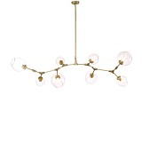 Подвесная люстра Branching Bubbles 8 Gold 12152