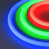 Светодиодная лента Arlight герметичная MOONLIGHT-TOP-F280-D25mm 24V RGB 360deg (14.4 W/m, IP65, 3535, 5m, wire x1)