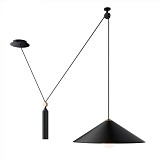 Подвесной светильник Maytoni Peso P080PL-01B чёрный