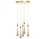 Подвесной светодиодный Светильник Kink Light Асмер 07860-5A