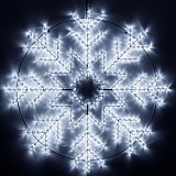 Фигура ARD-SNOWFLAKE-M8-950x950-540LED White (230V, 33W)